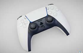 Sketchfab - PS5 Dualsense Controller - 3dmodel