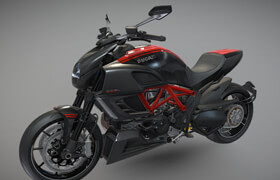 Sketchfab - Ducati Diavel