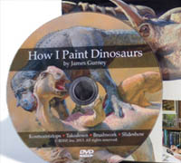 How I Paint Dinosaurs