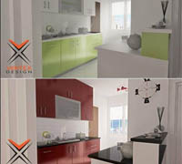 3docean: Kitchen Design Ready for Rendering