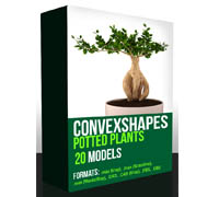 Convexshapes Potted Plants Collection