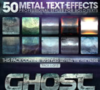 GraphicRiver - 50 Metal Text EffectsPack 1&2