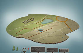 GraphicRiver - 3D Google Map Mock-up