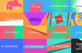 Videohive - 35 cool motion graphics transitions