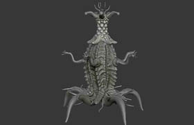 3DMotive - Monster Sculpting Series Elder Thing Volume 1-4