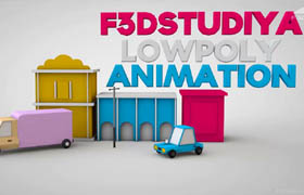 F3d - Low Poly modeling and animation in Cinema 4D