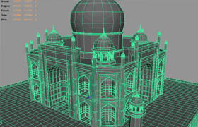 Simply Maya - Architectural Study- The Taj Mahal