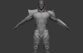 Skillfeed - 3D armor in ZBrush + 3Ds Max
