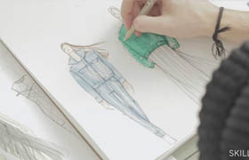 Skillshare - The First Steps of Fashion Design- From Concept to Illustration