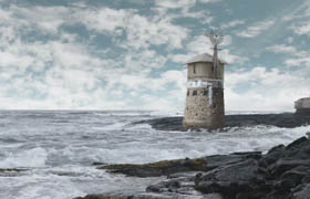 Digital Tutors - Compositing a Desolate Ocean Landscape in Photoshop and NUKE