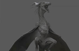 Gnomon - Sculpting a Dragon with ZBrush - Maarten Verhoeven