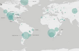 SkillShare - Data Visualization Designing Maps with Processing and Illustrator