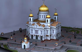 3D Models - Russian Buildings