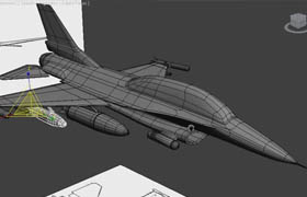 Cgtuts+ - Modeling The F-16 Fighter Jet in 3D Studio Max