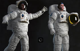 TurboSquid - Astronaut Rigged