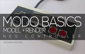 Modo Basics NES Controller by Vaughan Ling