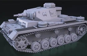 Digital Tutors - Modeling a High-Resolution Tank in 3ds Max