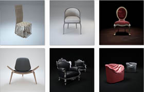 3d Models Seatting Collection