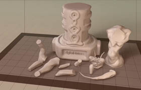 Digital Tutors - Sculpting Concepts in ZBrush for 3D printing in MakerBot Desktop