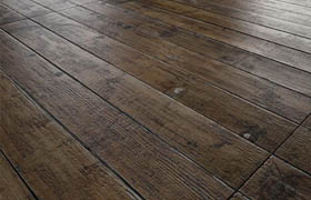 Antique oak parquet