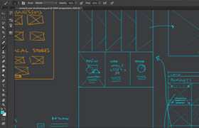 Digital Tutors - User Experience Flow Modeling for Portfolio Websites in Photoshop