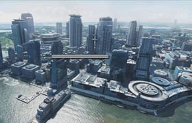 cmiVFX - Photoshop Maya Matte Painting