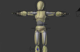 Lynda - Rigging a Humanoid Character with Blender