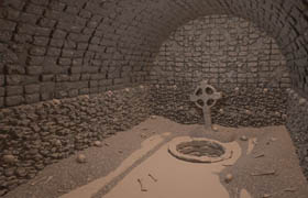 3DMotive - maya和zbrush雕刻建模地下墓穴教程1-3