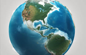 3Docean - Planet Earth - Realistic 3D World Globe