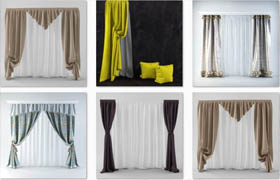 3ddd - classic curtain