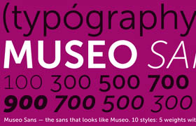 Museo Sans Font Family