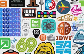 SkillShare - Logo Design the Draplin Way Building with Shape Type and Color