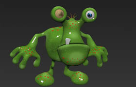 Udemy - Become a ZBrush Master Create Your Own Toon 3D Characters