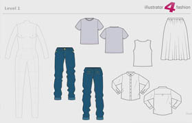 Udemy - Learn to draw fashion with Adobe Illustrator CC - Beginners  ​