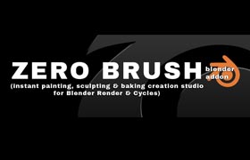 Zero Brush Blender Addon