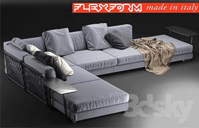 Cestone sofa Flexform