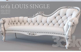 sofa LOUIS SINGLE