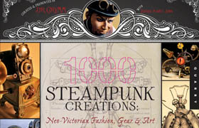 Grymm - 1,000 Steampunk Creations Neo-Victorian Fashion, Gear, and Art