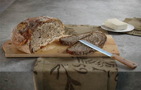 genova bread scenected