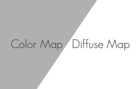 CG Tw - Color Map 與 Diffuse Map差別在哪？​