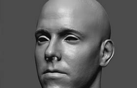 Gumroad - VFX Modelling - Head displacement sculpting by David Frylund Otzen