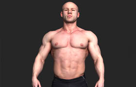 3DSCANSTORE - BODYBUILDER NEUTRAL