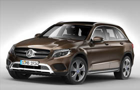 CGTrader 3D MODELS - Mercedes Benz GLC Class 2016  ​