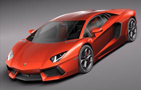 Turbosquid Lamborghini Aventador LP700-4