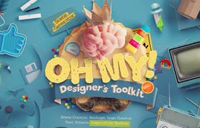 CreativeMarket - Oh My! Designer's Toolkit