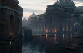 Gumroad - 3D Matte Painting Tutorial by Anthony Eftekhari, The Matte Department