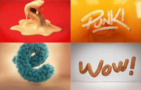 3D lettering- modeling and texturing with Cinema 4D