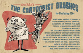Alex Dukal's Cartoonist Brushes