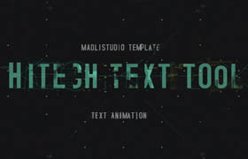 videohive - hitech text tool