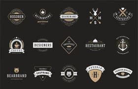 CreativeMarket - 150 Retro Vintage Logotypes